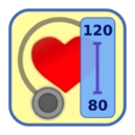 blood pressure diary android application logo